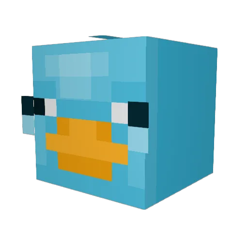 TBNRblazerdojo Minecraft avatar head, 3D render
