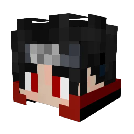 TBOwen12 Minecraft avatar head, 3D render