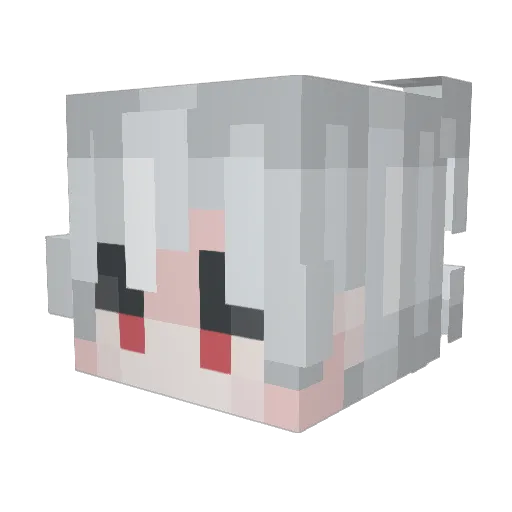 TBSDK Minecraft avatar head, 3D render