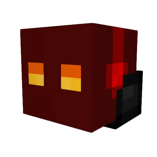 TBeau828 Minecraft avatar head, 3D render