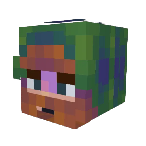 TBirdFirster Minecraft avatar head, 3D render