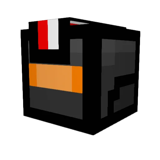 TCOLLINS123 Minecraft avatar head, 3D render