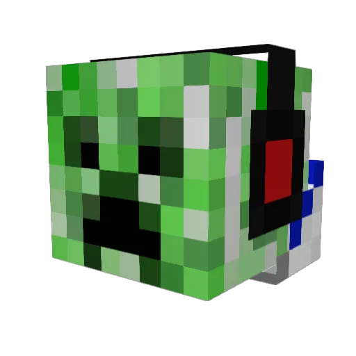 TC_Saber Minecraft avatar head, 3D render