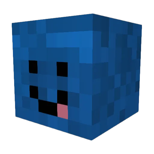 TDAWG_RL Minecraft avatar head, 3D render