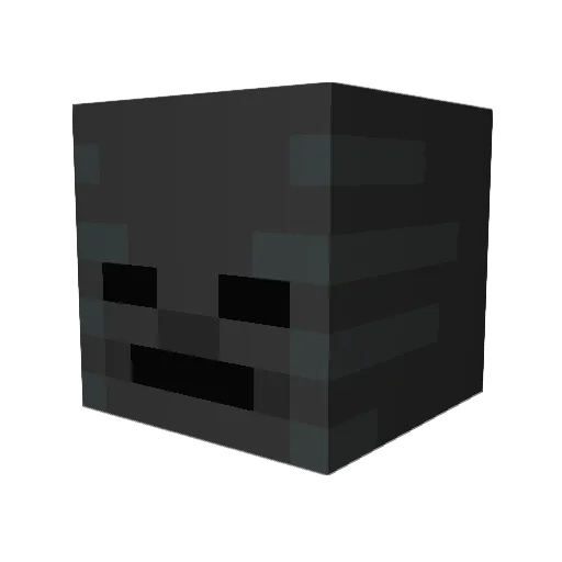 TDLnl Minecraft avatar head, 3D render