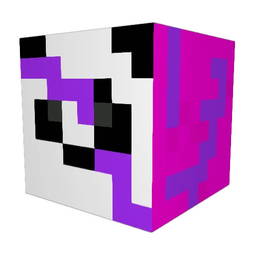 TDM_Matt2021 Minecraft avatar head, 3D render