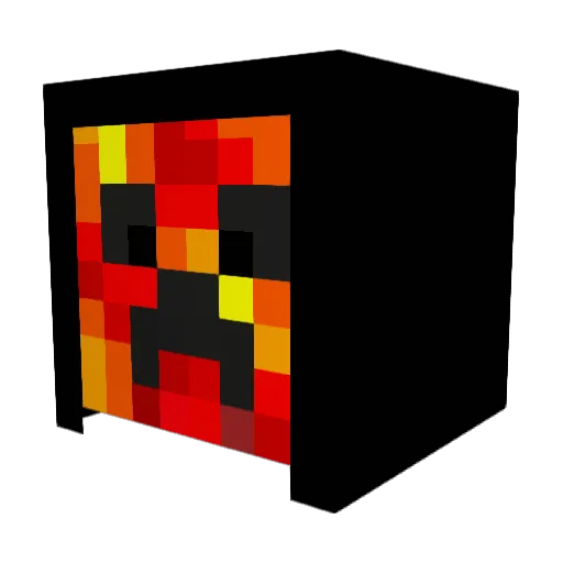TDarkLegend932 Minecraft avatar head, 3D render