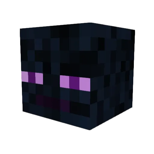 TDiggy0 Minecraft avatar head, 3D render