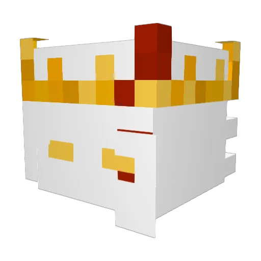TECO7730 Minecraft avatar head, 3D render