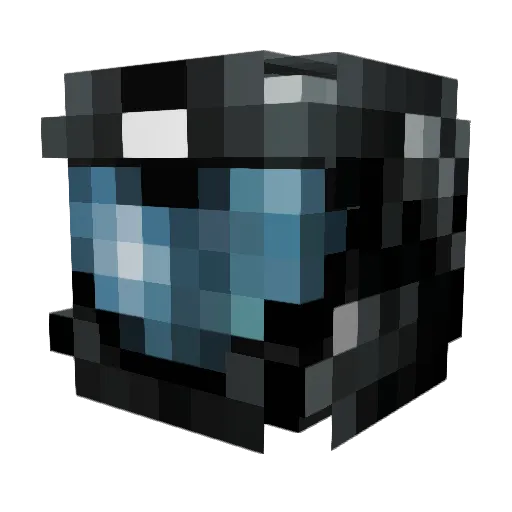 TEDjim Minecraft avatar head, 3D render