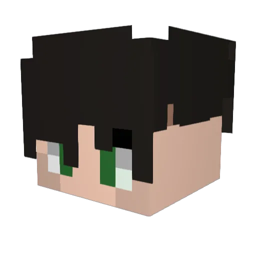 TEEPy__ Minecraft avatar head, 3D render