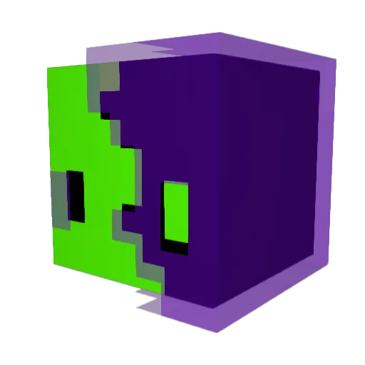 TEG_Liger081 Minecraft avatar head, 3D render