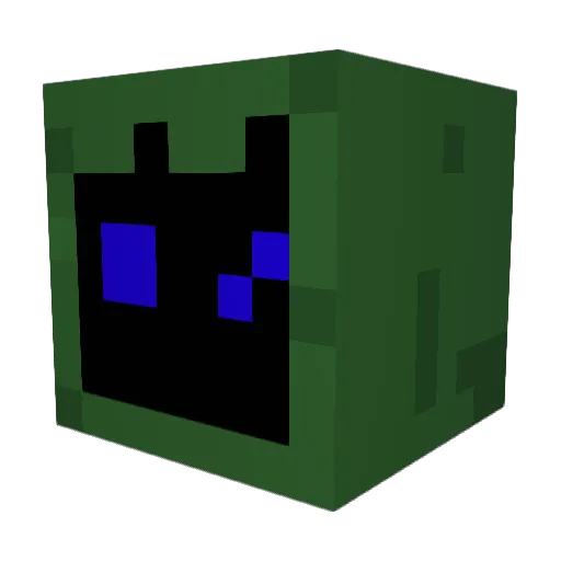 TEMEZONE Minecraft avatar head, 3D render