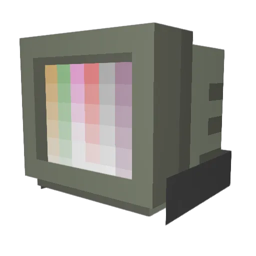 TEMIAK Minecraft avatar head, 3D render