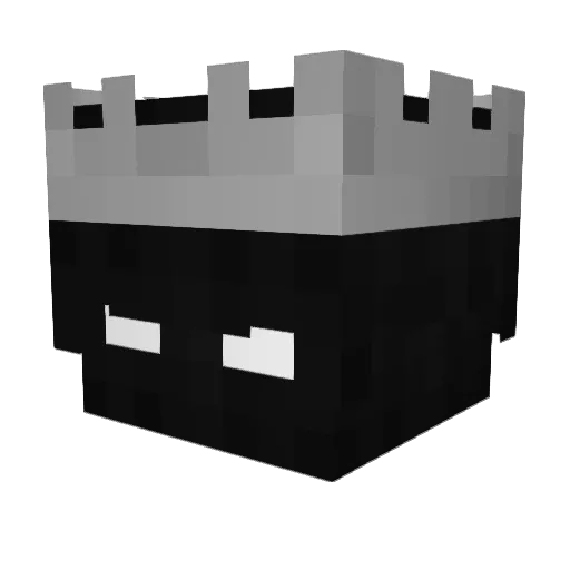 TEMPLARI0 Minecraft avatar head, 3D render