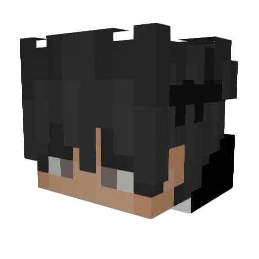 TENSON1210 Minecraft avatar head, 3D render