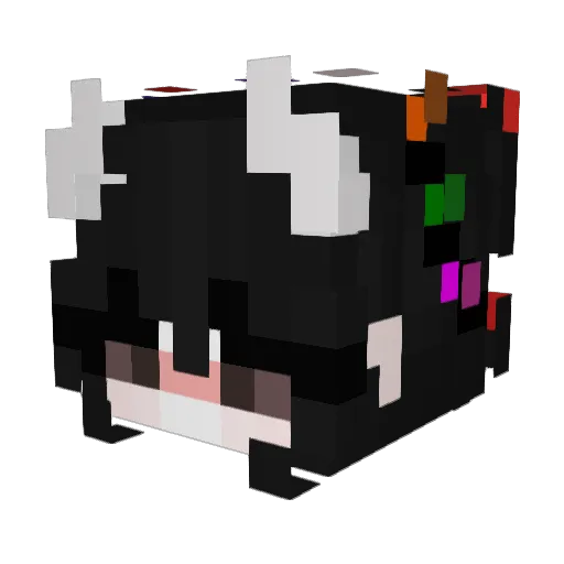 TERARISHKA Minecraft avatar head, 3D render