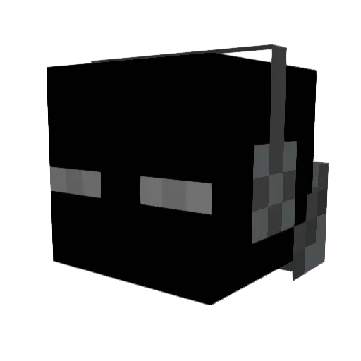 TERRAREX Minecraft avatar head, 3D render