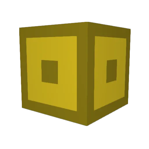 TETR1Ss Minecraft avatar head, 3D render