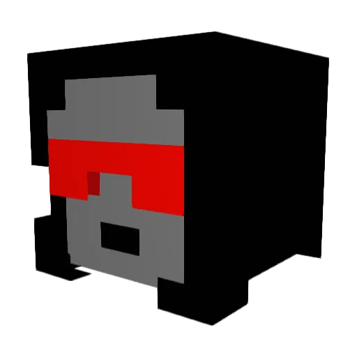 TFDUDE11 Minecraft avatar head, 3D render