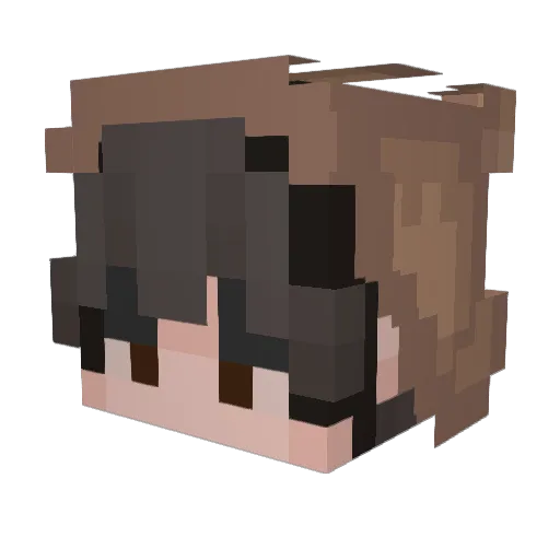 TFG1987_SFM Minecraft avatar head, 3D render