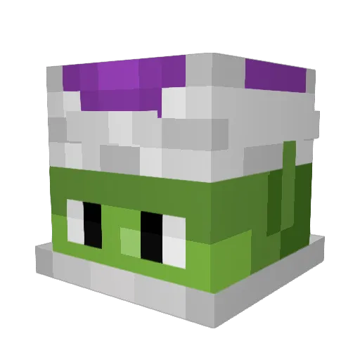 TFkk__ Minecraft avatar head, 3D render