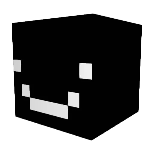 TGM_BlazeXD Minecraft avatar head, 3D render
