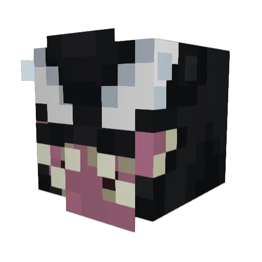 TGSX4 Minecraft avatar head, 3D render