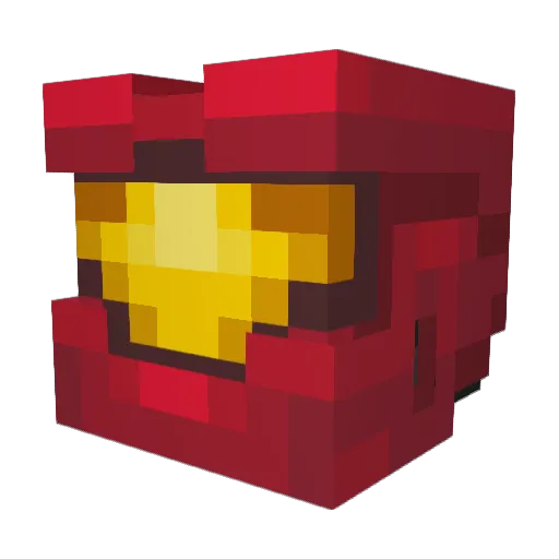 TG_Lord Minecraft avatar head, 3D render