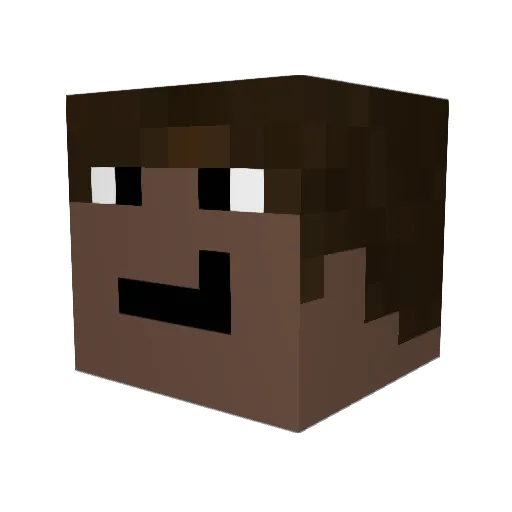 TGassin27 Minecraft avatar head, 3D render