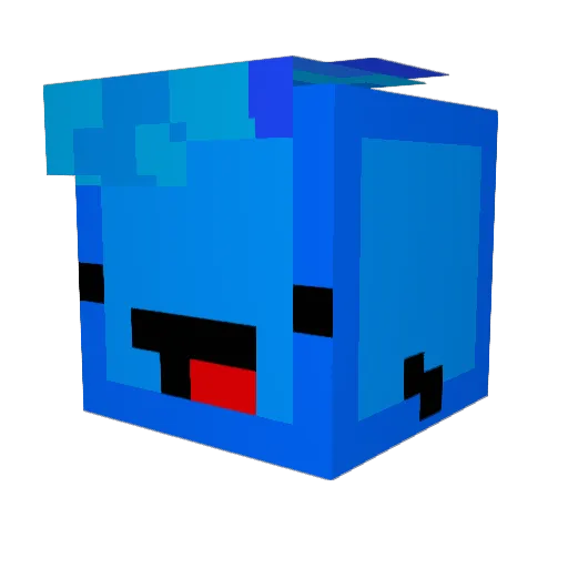 TGgamer2008 Minecraft avatar head, 3D render