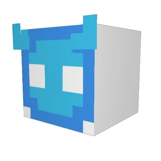 TGhost74 Minecraft avatar head, 3D render