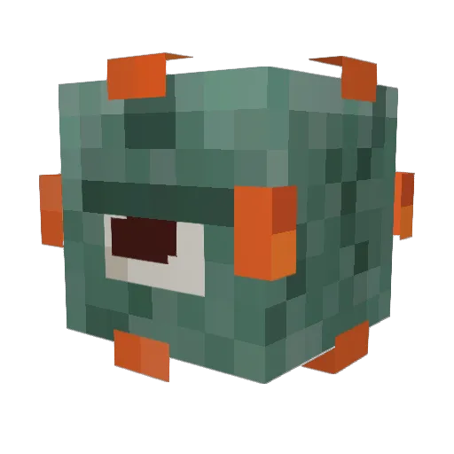 TGregT Minecraft avatar head, 3D render