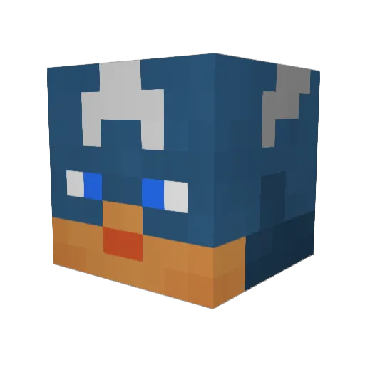 TH3GamingLincoln Minecraft avatar head, 3D render
