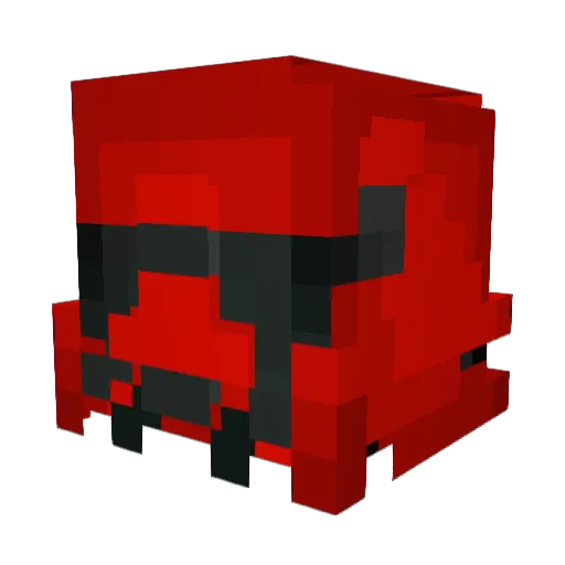 TH3_BIRDY Minecraft avatar head, 3D render