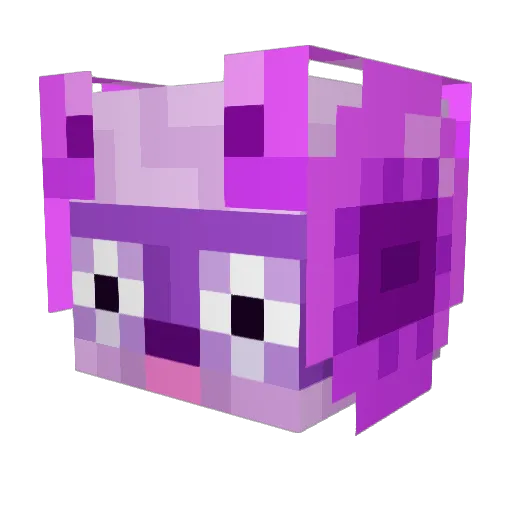 TH3_GR33N_GOD Minecraft avatar head, 3D render