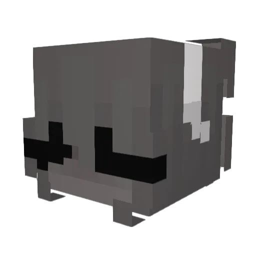TH4TLOS3R Minecraft avatar head, 3D render