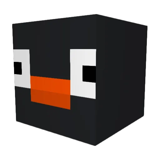 THAAR Minecraft avatar head, 3D render