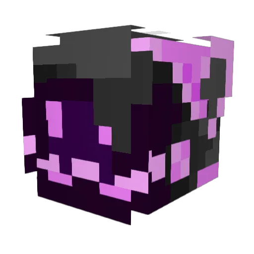 THANOSS05 Minecraft avatar head, 3D render