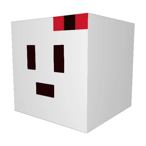 THCyaLater Minecraft avatar head, 3D render