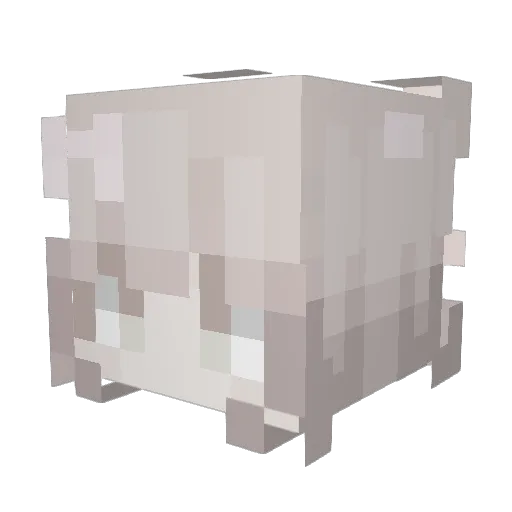 THEAngelVibez Minecraft avatar head, 3D render