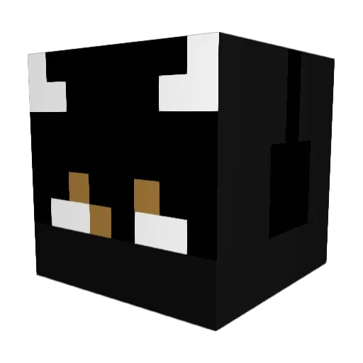 THEBESTPRO321 Minecraft avatar head, 3D render