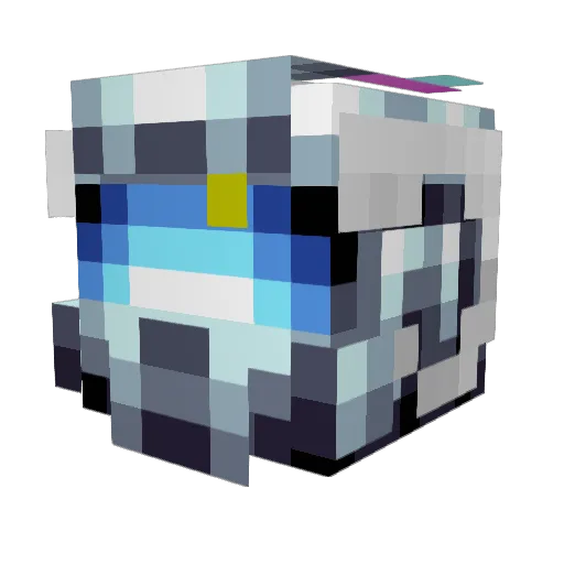 THECOMMANDER411 Minecraft avatar head, 3D render