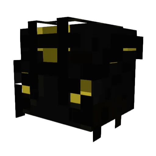 THEDARKCREEPER1 Minecraft avatar head, 3D render
