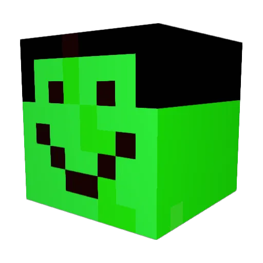THEDODGYGUY90 Minecraft avatar head, 3D render