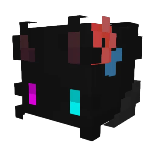 THEFlash_29 Minecraft avatar head, 3D render