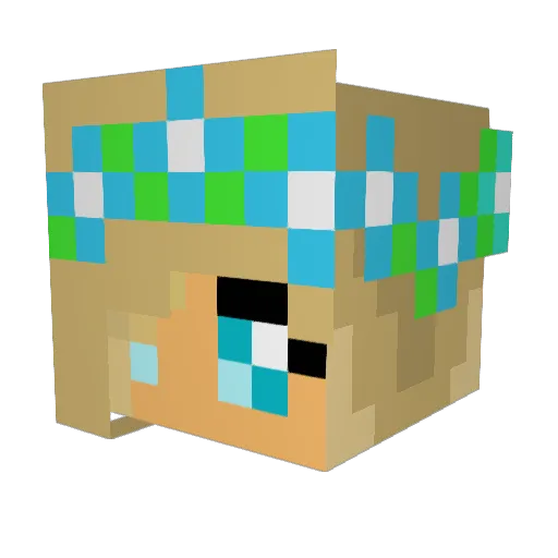 THEGAMBLERSSPADE Minecraft avatar head, 3D render