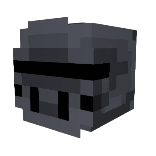 THEGAMINGG00SE Minecraft avatar head, 3D render