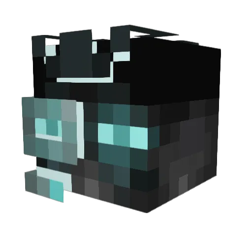 THEGHOST6083 Minecraft avatar head, 3D render