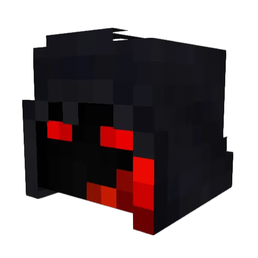 THEHUNTER_ELITE Minecraft avatar head, 3D render
